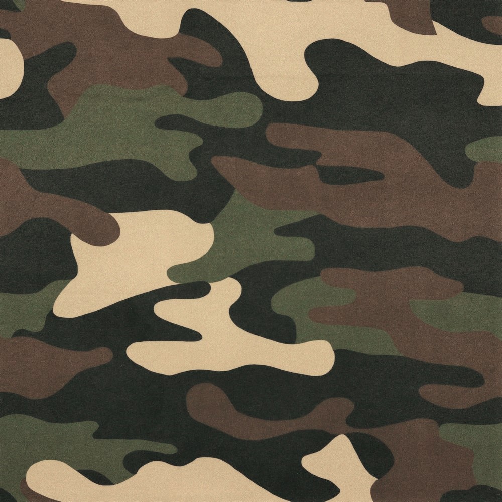 Softshell 3-Layer mit Camouflagemuster - army
