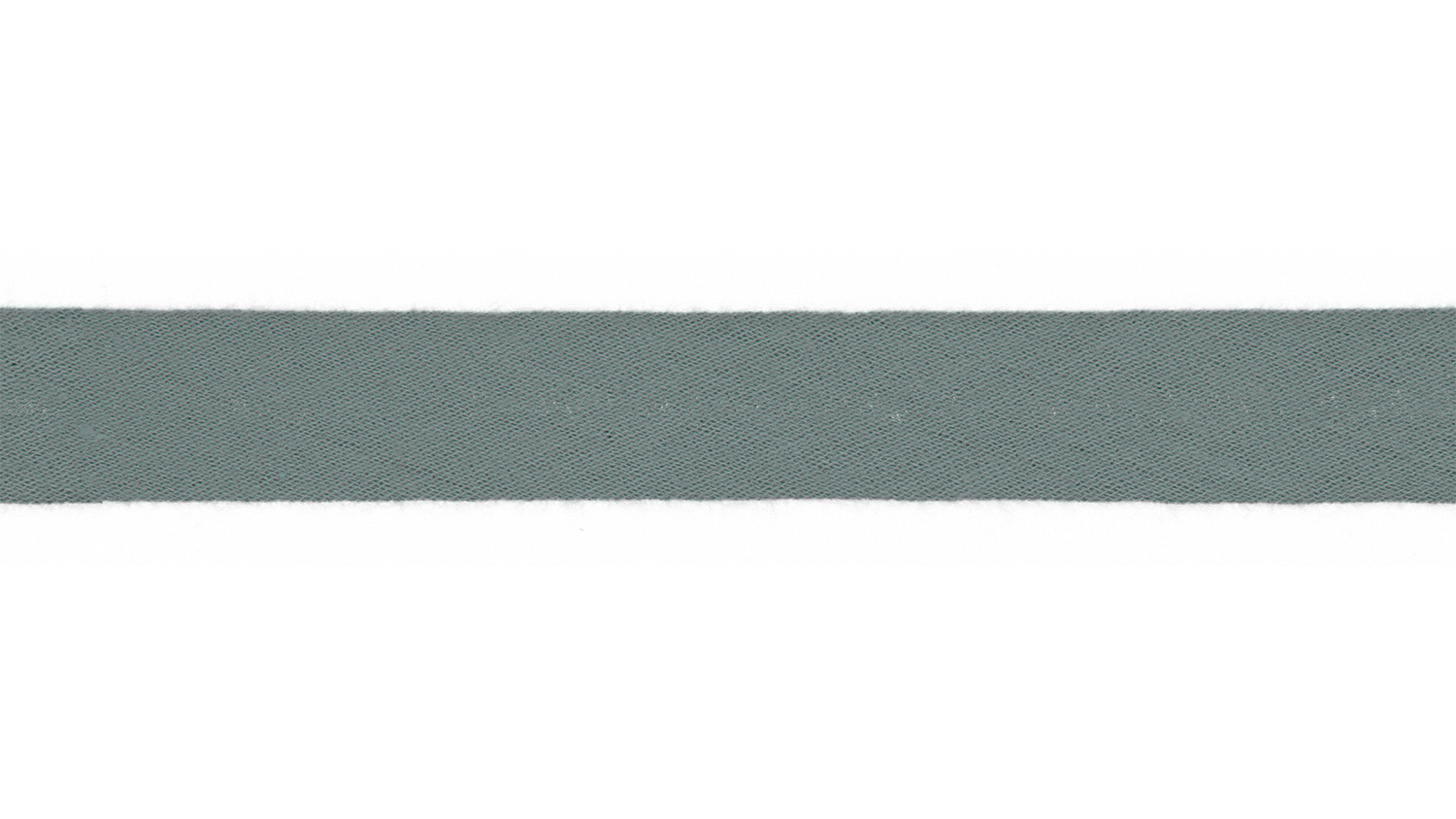Schrägband Musselin uni dusty blue (003) 