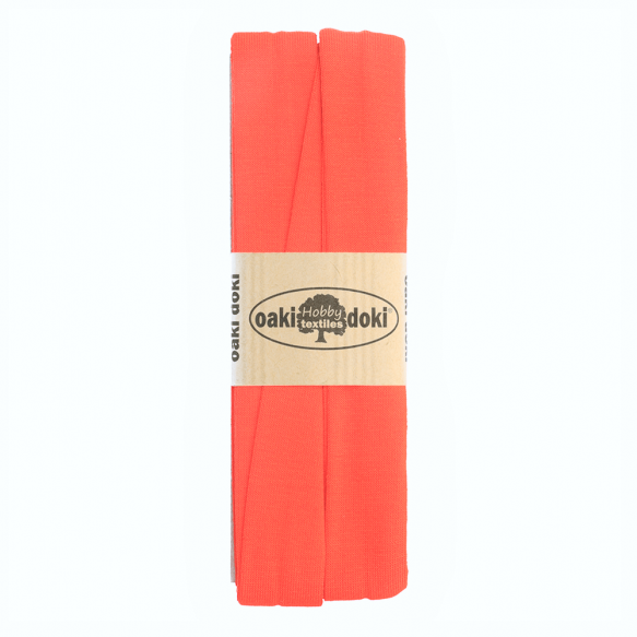 3m Schrägband Jersey uni orange (935)