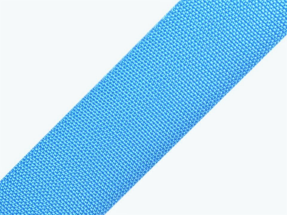 Gurtband Polyester 40mm uni türkis