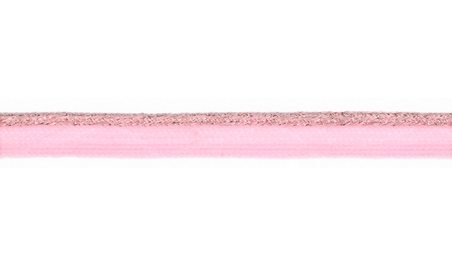 Paspelband mit Lurex uni rosa 10mm (511)