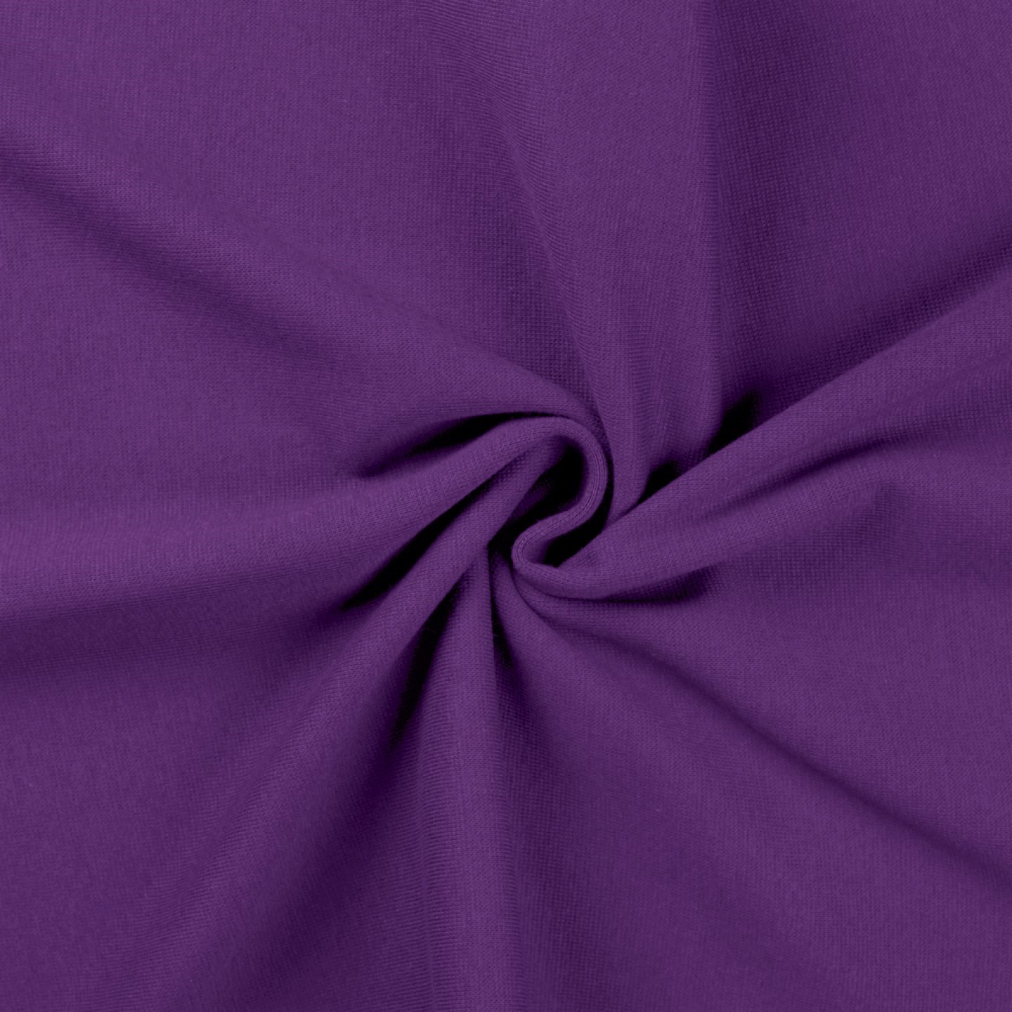 Bündchenstoff Milan uni purple (470)   