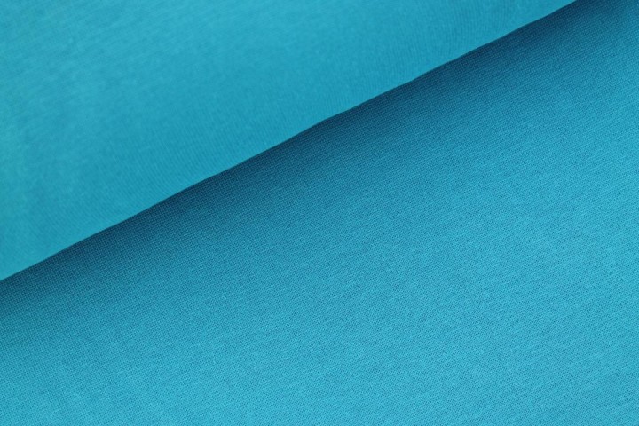 Bündchenstoff uni aqua