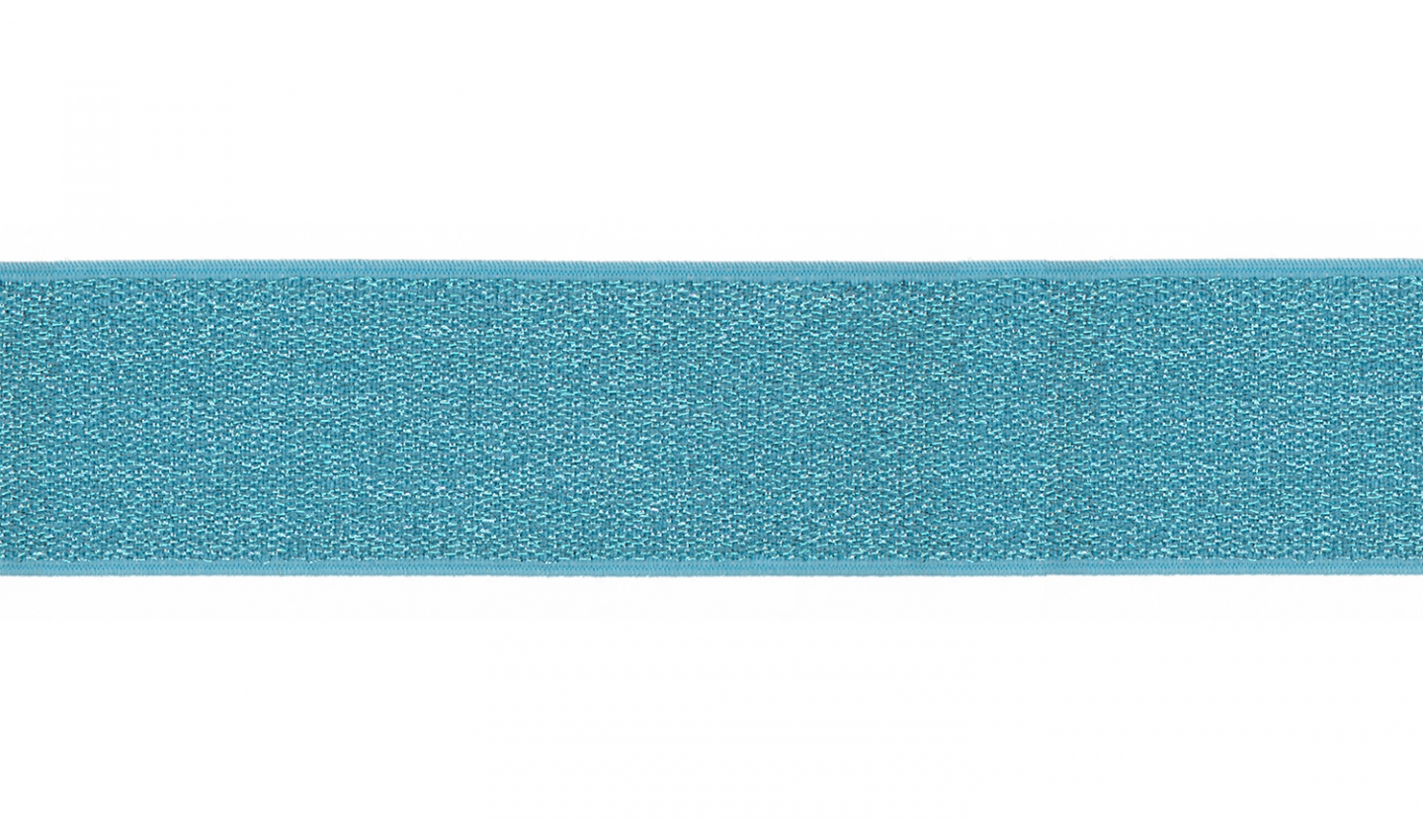 Gummiband 40mm ASLEY BLUE LUREX (501) 
