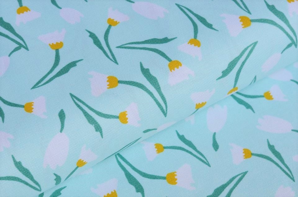Canvas mint "Iris`s Garden"