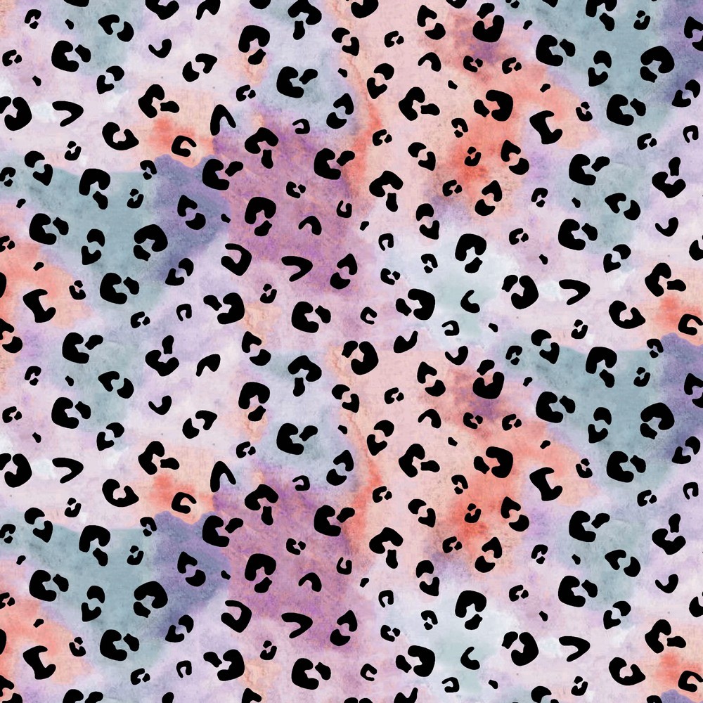 Digitaljersey "Tie Dye Animal" - flieder (020) 