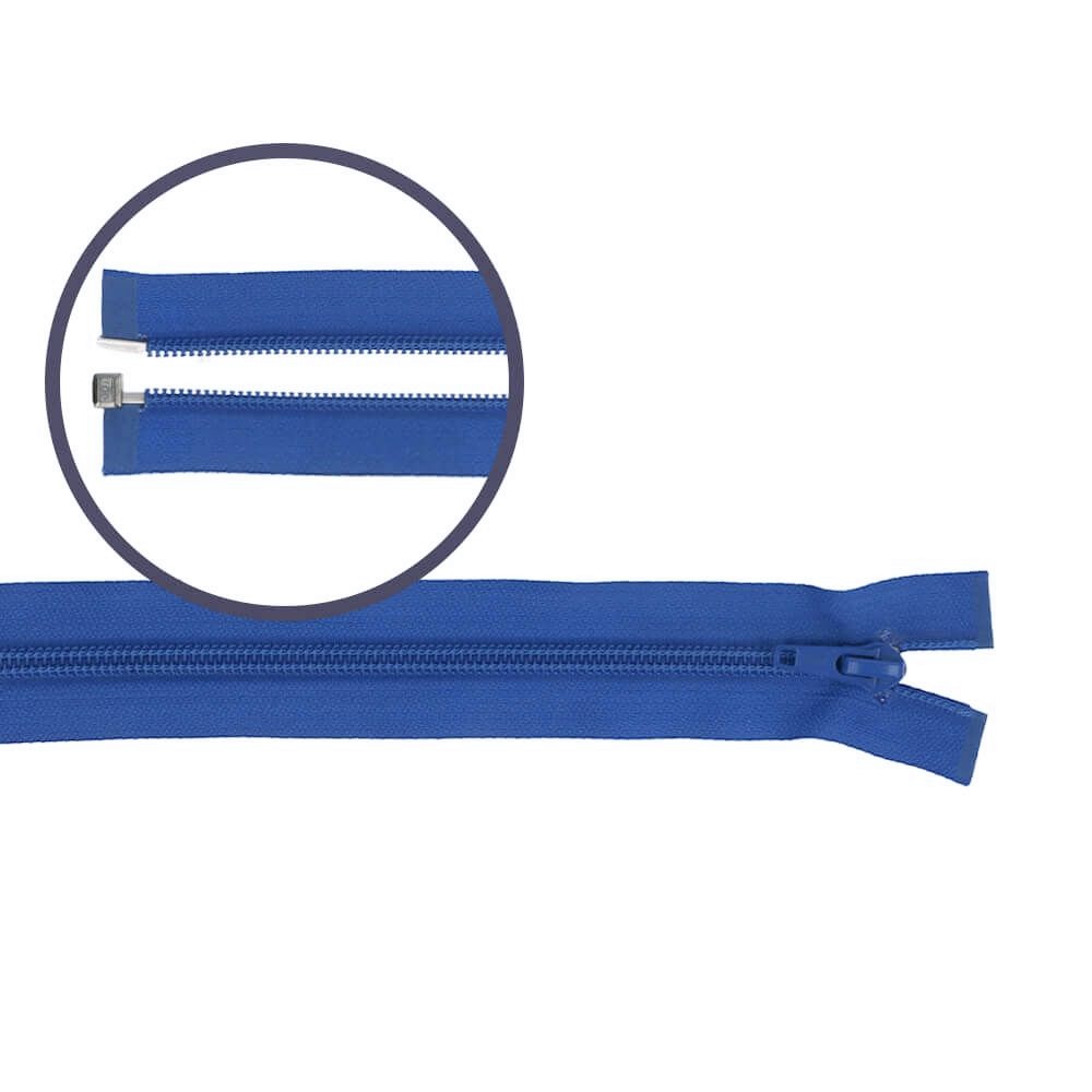 Reissverschluss teilbar Nylon kobalt, 75cm (918)   