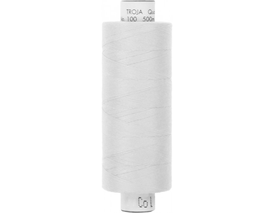 Amann Troja 100  Garn 500m - weiss (2000)