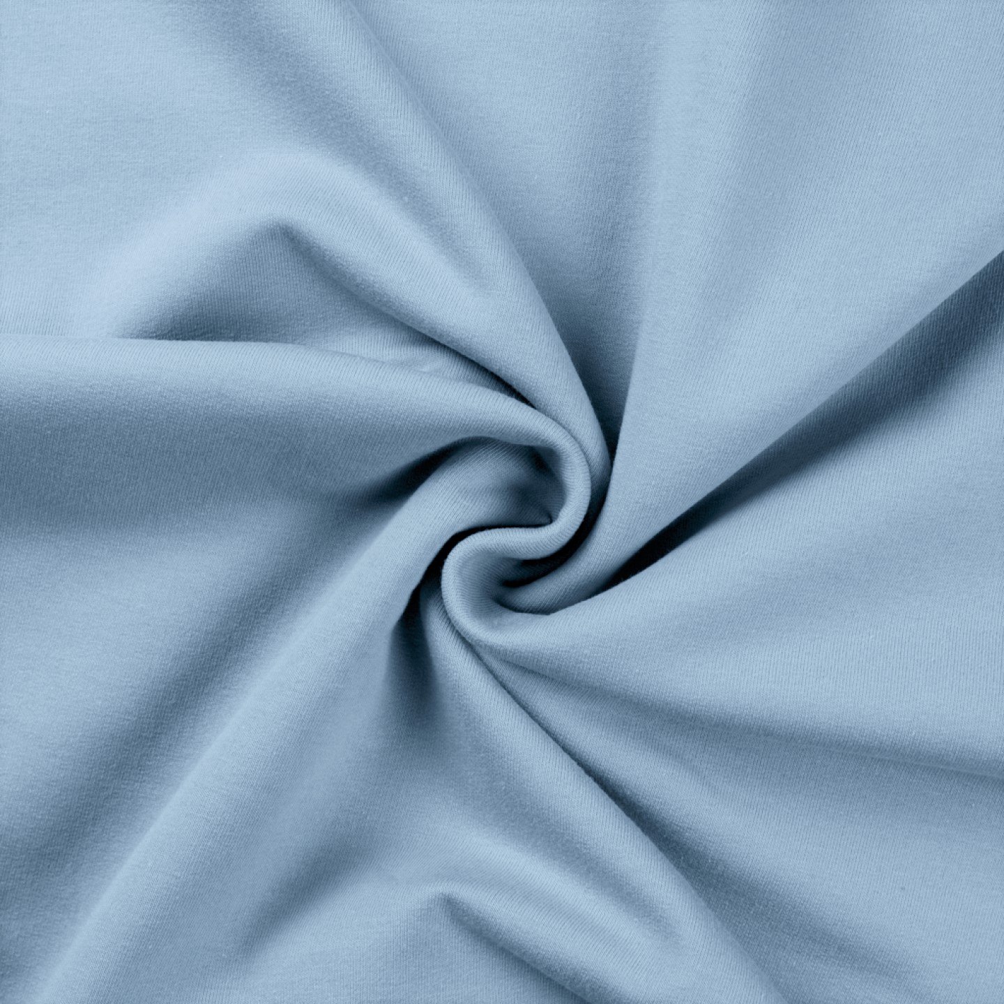 French Terry Milan uni dusty blue (920)                                    