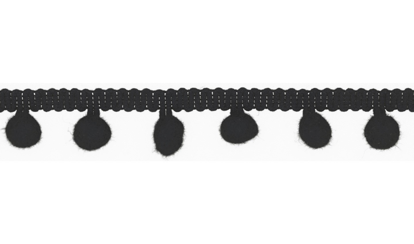 Pom Pom Borte in uni marine 10mm (508)