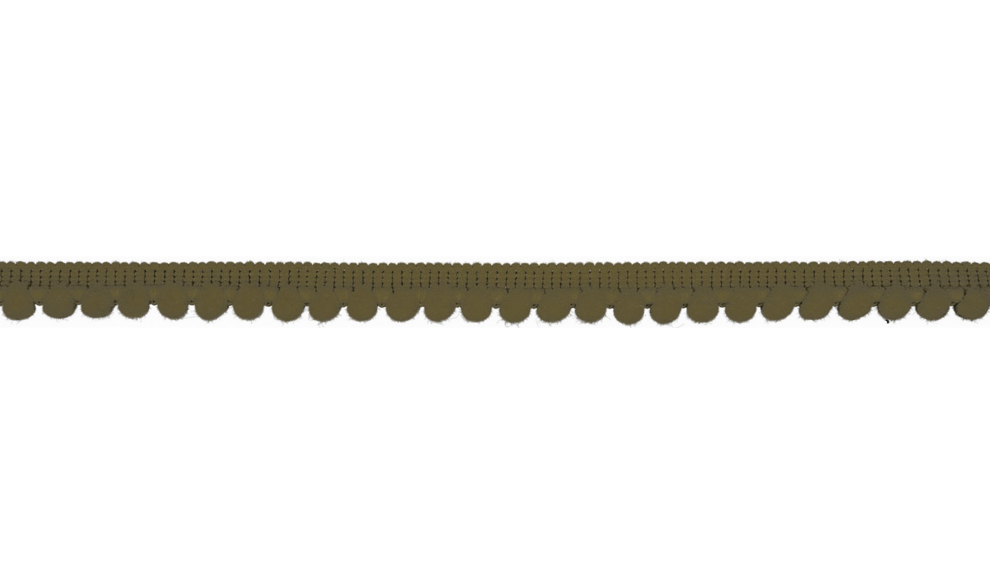 Pom Pom Borte in uni army 6mm (527)           