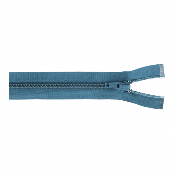 Reissverschluss teilbar Nylon jeansblau 30cm 