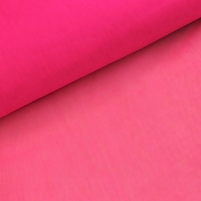 Braut Tüll uni pink