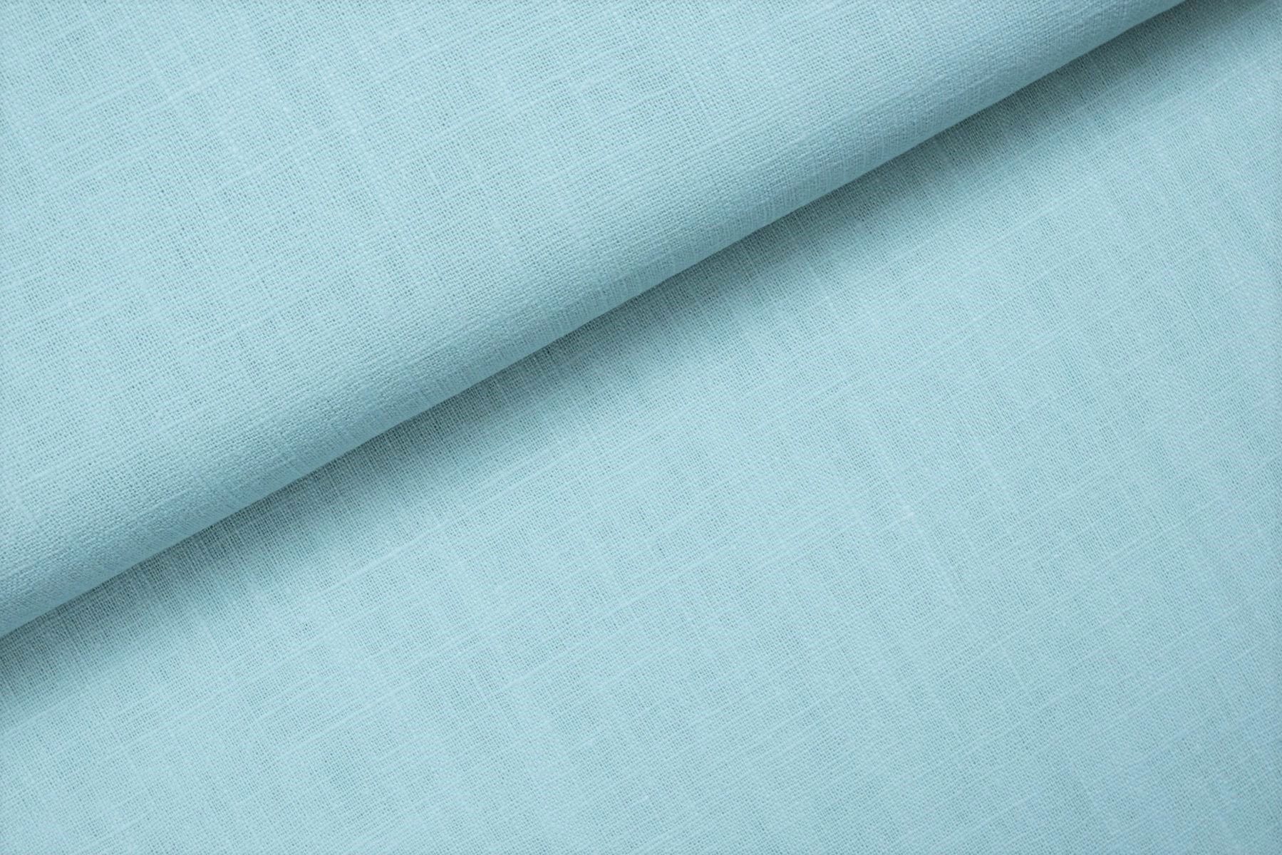 Leinen in uni light dusty aqua (034)      