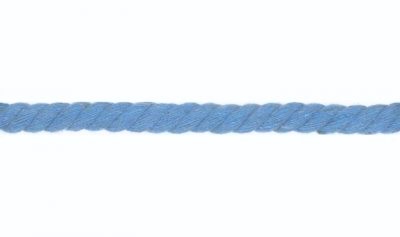 Kordel Baumwolle rund 10mm uni jeansblau