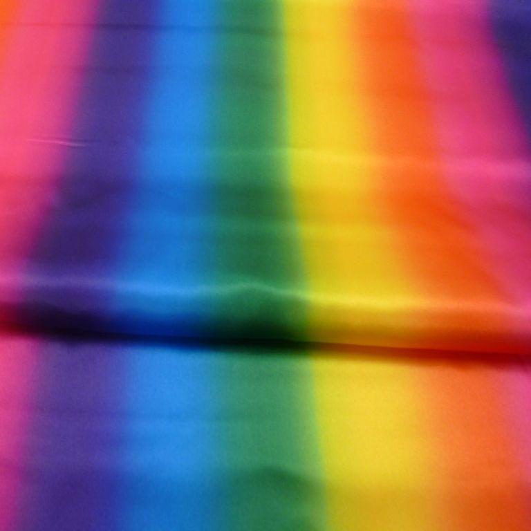 Satin "Rainbow" - multicolor