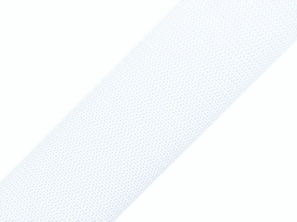 Gurtband Polyester 40mm uni weiß