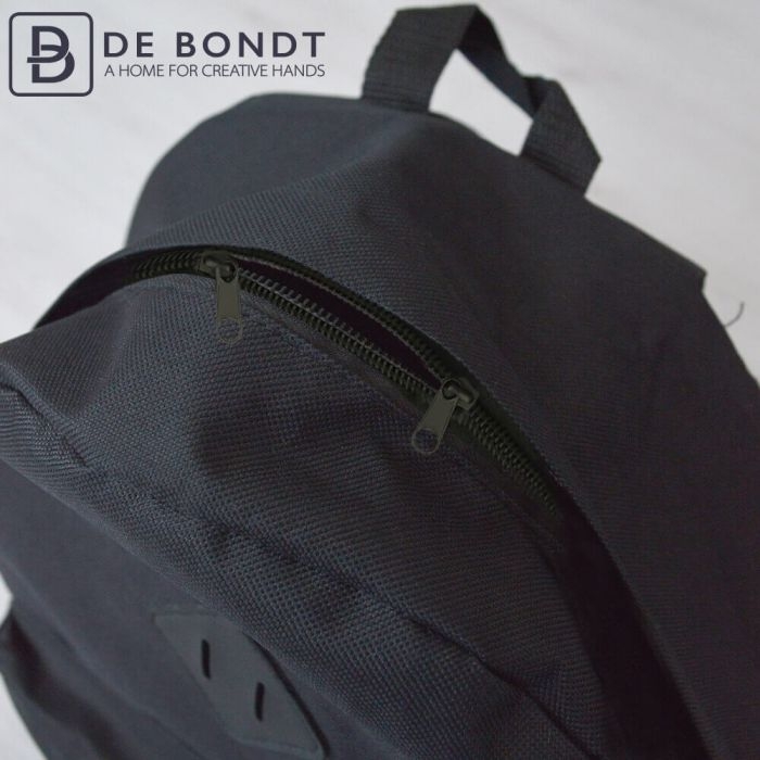 Reissverschluss Rucksack mit 2 Schiebern 60cm grau