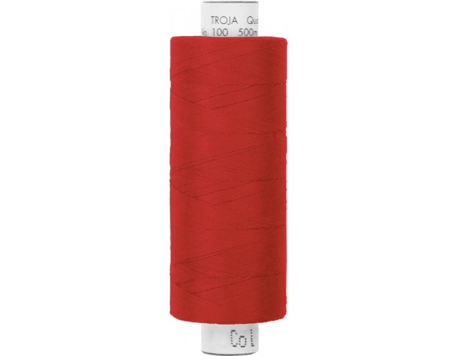 Amann Troja 100  Garn 500m - rot (0504)