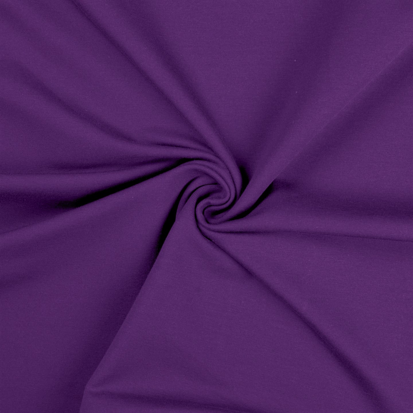 Baumwolljersey Milan uni purple (470)                         
