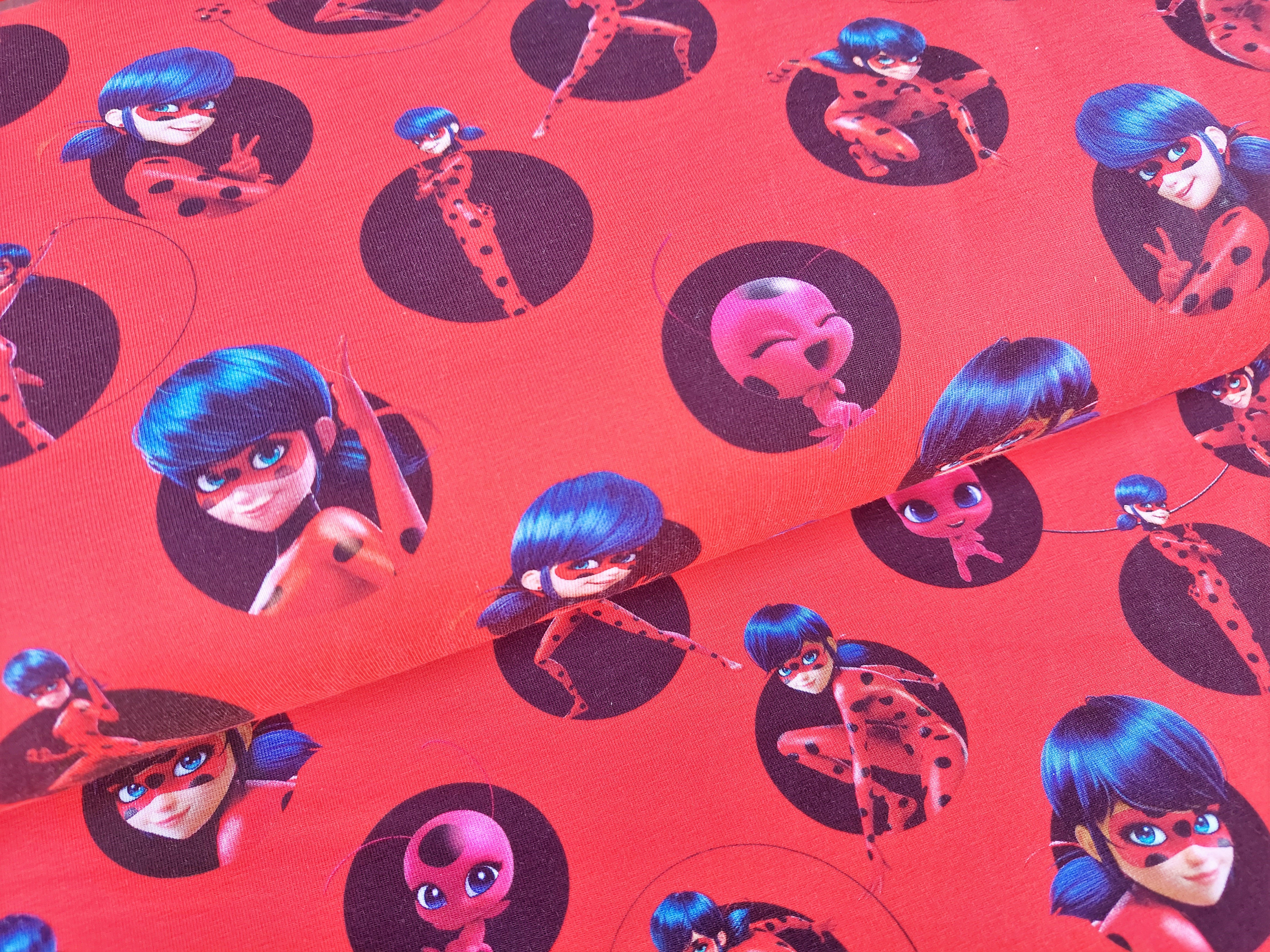 Lizenzjersey Swafing "Miraculous" mit Ladybug - rot