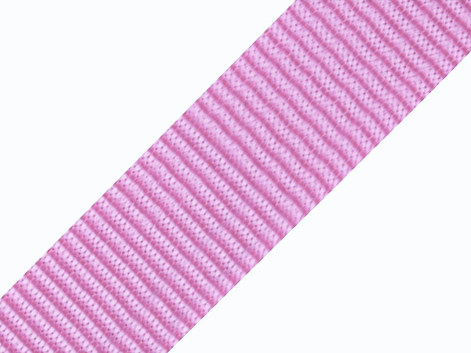 Gurtband Polyester 40mm uni rosa
