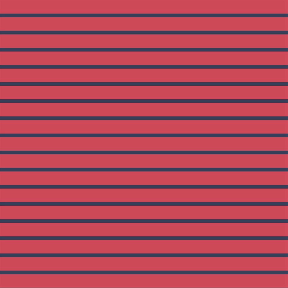 Sommersweat Yarn Dyed mit Streifen - rot/navy 022)  