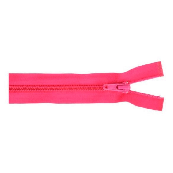 Reissverschluss teilbar Nylon pink 35cm 
