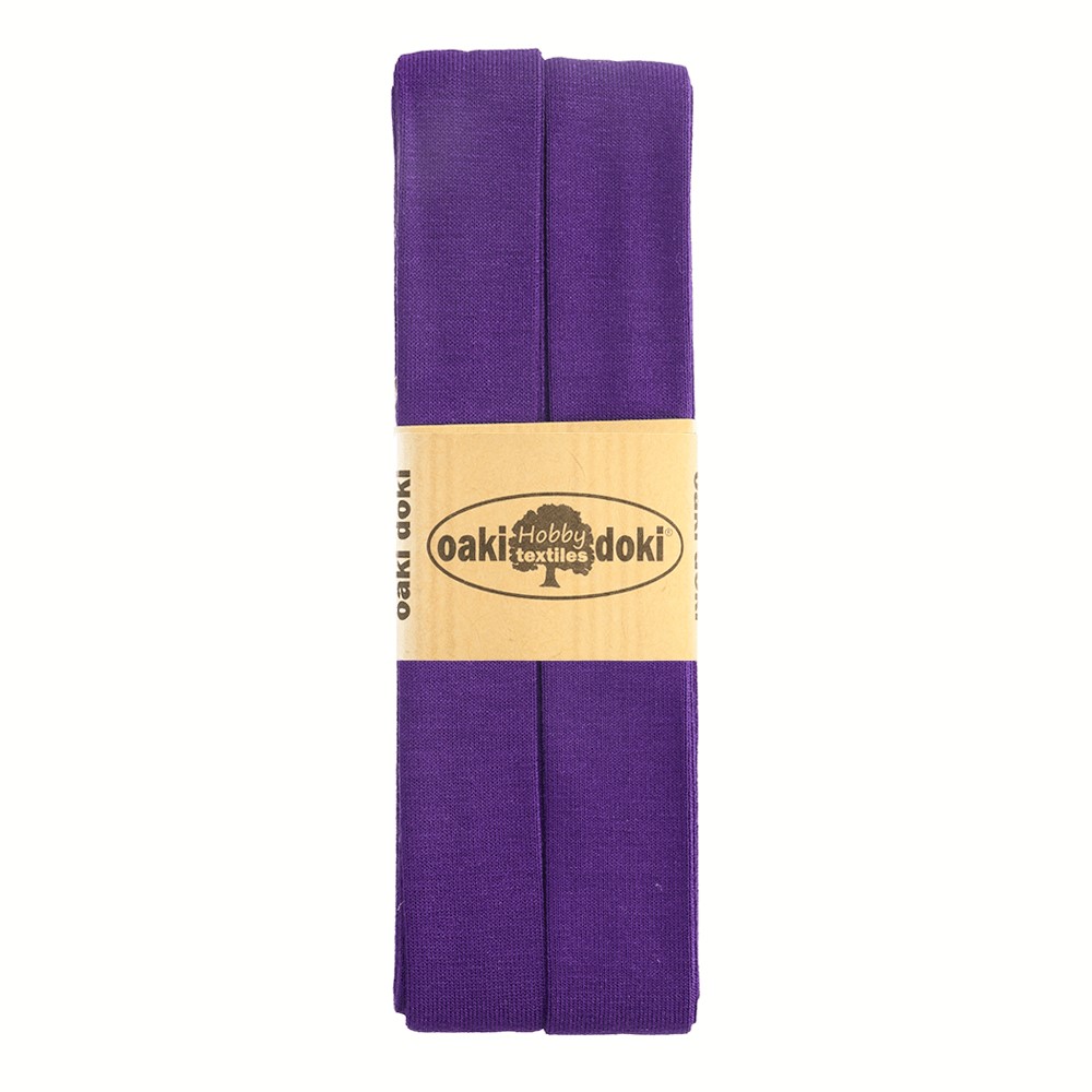 3m Schrägband Jersey uni lila (947)