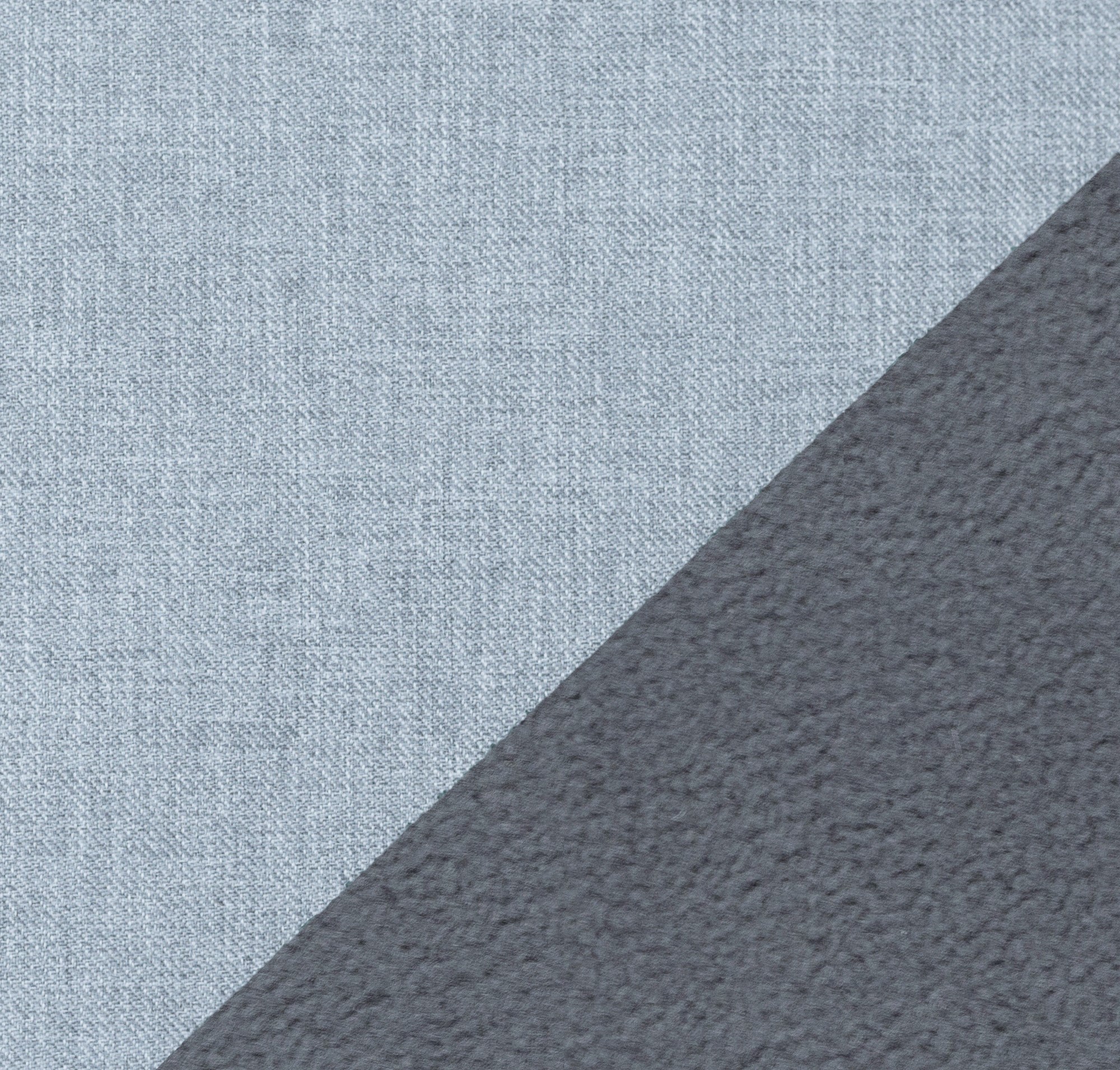0,97m Reststück  Nano-Softshell "Skyler" uni hellgrau melange  