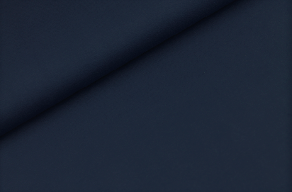 Baumwolljersey uni in navy