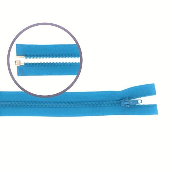Reissverschluss teilbar Nylon türkis 30cm 