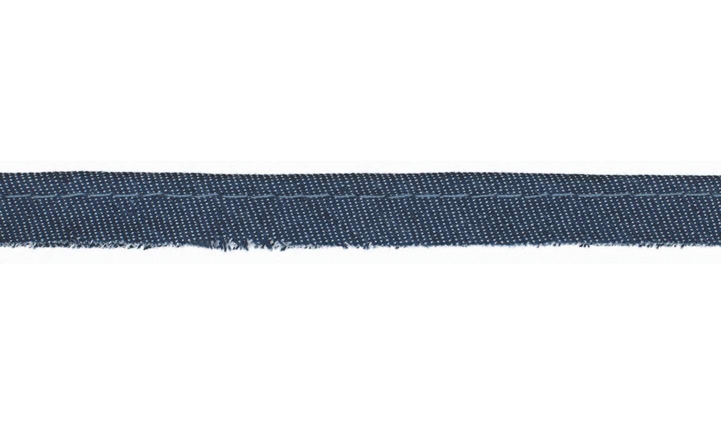 Paspelband Jeans uni dunkel jeansblau 10mm (503)  