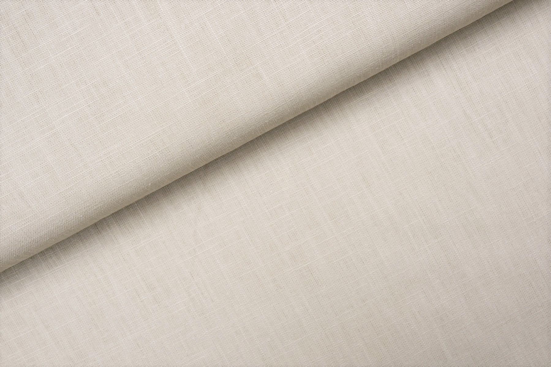 Leinen uni dunkelbeige (021)