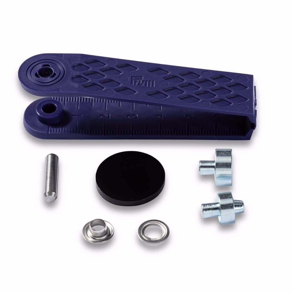 Prym Ösen mit Scheiben 5mm silber