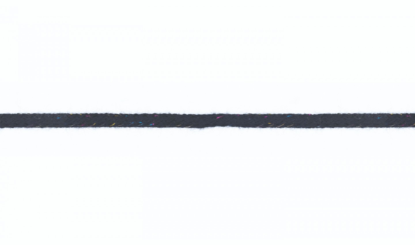 Kordel Baumwolle mit multicolour Glitter 5mm - marine (508)    