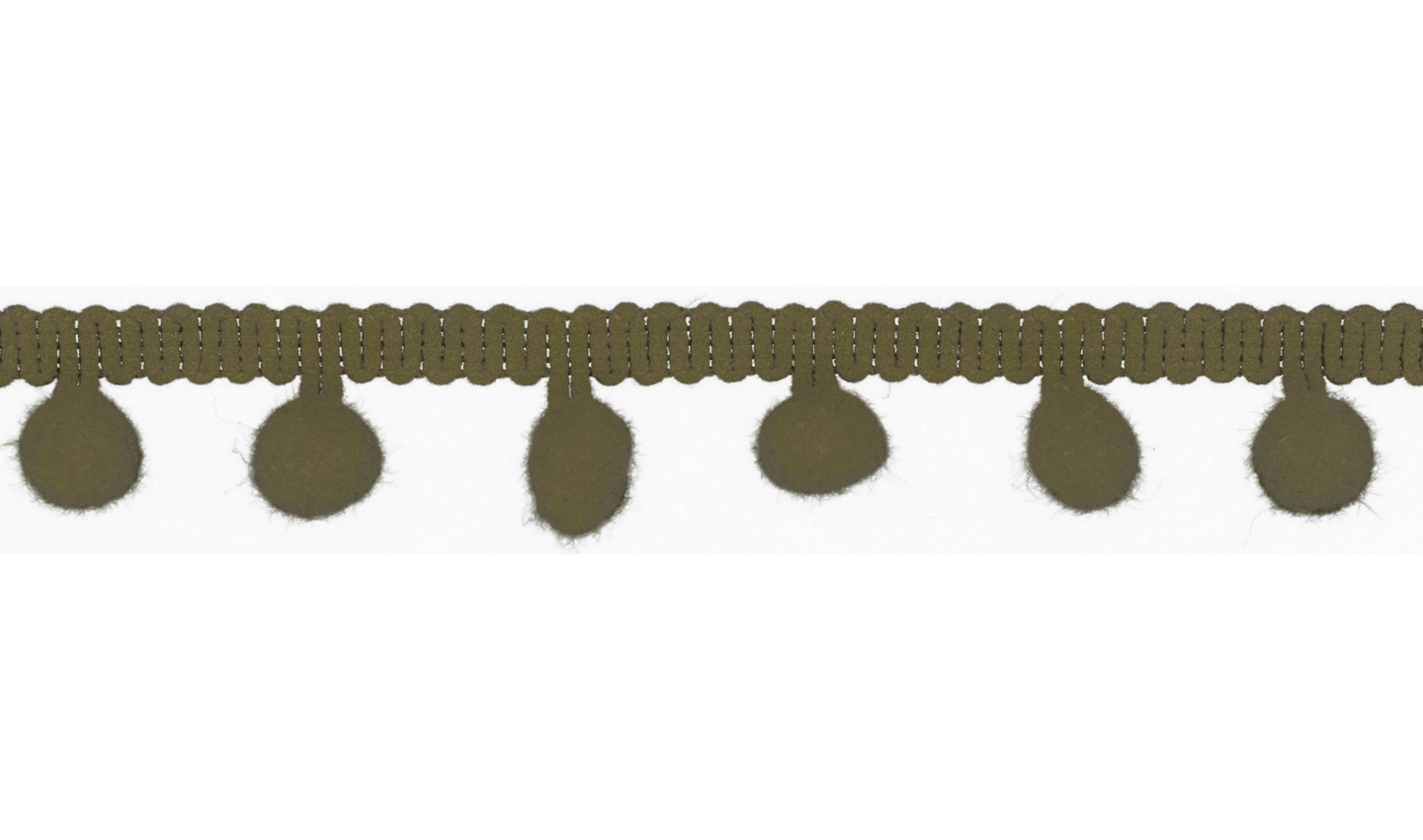 Pom Pom Borte in uni army 15mm (527)   